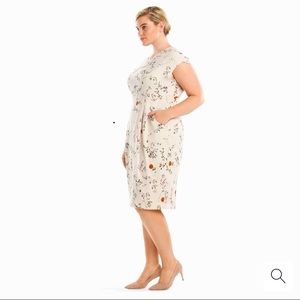 MM Lafleur Masha dress in birch florals - size +1